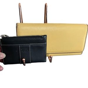 Coach vintage wallets set